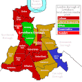 Results for the Lewisham local elections 2006