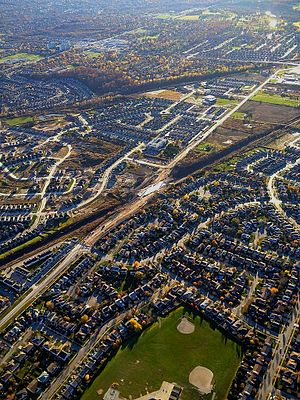 English: Urban Sprawl in London, Ontario