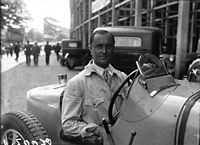 Louis Chiron ved Frankrikes Grand Prix 1931