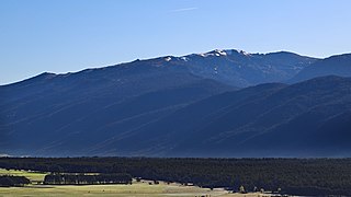 Le Madrès vu depuis Les Angles.