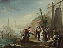 El embarque (1784)