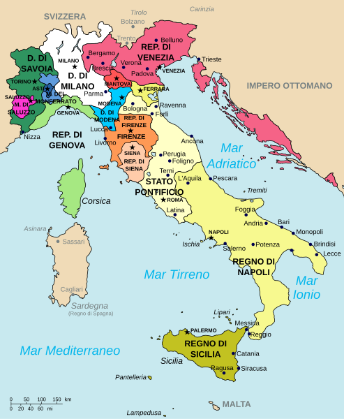 italy map. Map Of Italy