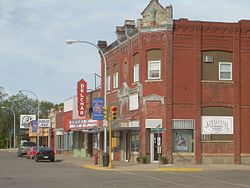 Skyline of Mayville