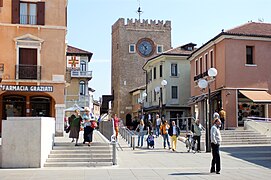 Glockenturm in Mestre, Festungsturm aus dem Jahr 1108