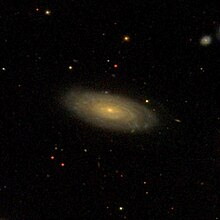 foto da galáxia NGC 7631