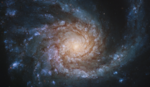 Bild av Messier 99 tagen av NASA/ESA Hubbleteleskopet[13]