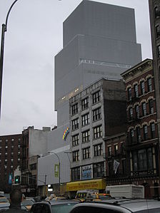 El New Museum Nueva York en su contexto.