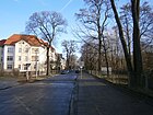 Tschaikowskistraße nach Osten ab Hermann-Hesse-Straße