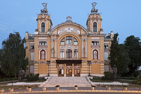 Teatrul Național (1904-1906), de Ferdinand Fellner și Hermann Helmer, neobaroc