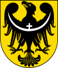 znak Dolnoslezského vojvodství odvozený od znaku slezských Piastovců