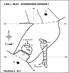 Plan jaskini