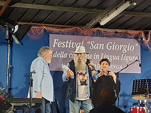 Renzo Graglia, premiasiùi du Festival de San Zorzu 2023, seâ finâle, 1^ clascificàu categurìa sulisti
