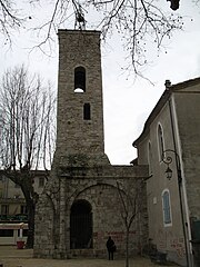 Vue sud de la tour.