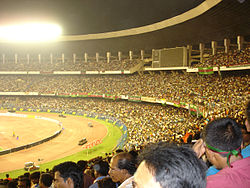 El Salt Lake Stadium en Calcuta albergó la fase final del torneo.