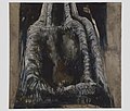 Samuele Gabai, Grembo/bosco (1987), olio su tela, 160x170 cm, Collezioni d'arte della Confederazione svizzera