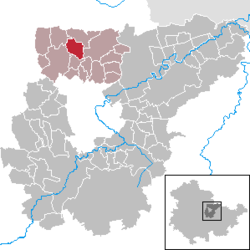 Розташування Шверштедт
