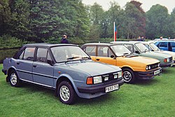 Škoda 130 L, Škoda 120 LS, Škoda 120 L atd.