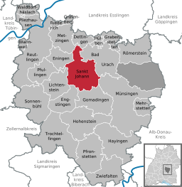 St. Johann i Landkreis Reutlingen
