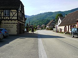 Entrée du village de Steige