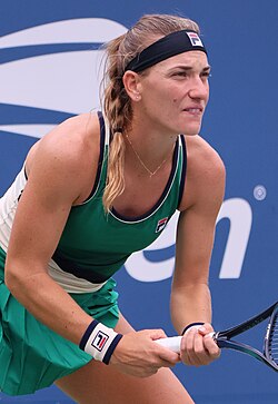 Tímea Babosová na US Open 2023