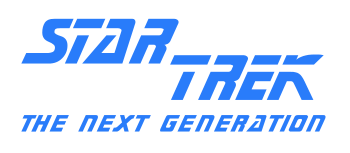 Deutsch: Logo der Sci-Fi Serie Star Trek: The ...