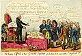 Isaac Cruikshank - 'The happy effects of that grand system of shutting ports against the English!!', 1808