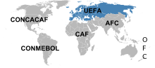 Birinci seviye UEFA liglerindeki takımlar listesi için küçük resim