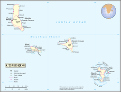 Транспортна система Коморських Островів (англ.)