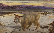 The Scapegoat by William Holman Hunt