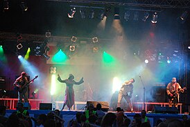 Выступ гурта на Басовішчы-2009