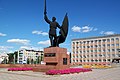 Monument aux combattants du pouvoir soviétique à Oussouriïsk.