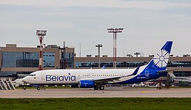 Boeing 737-8ZM борт EW-456PA за 19 дзён да здарэння.
