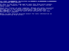 The Blue Screen of Death in Windows 2000