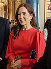 HKH Kronprinsesse Mary som gæst ved kroningshøjtidlighederne for kong Charles III af Storbritannien i maj 2023