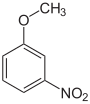 Struktur von 3-Nitroanisol