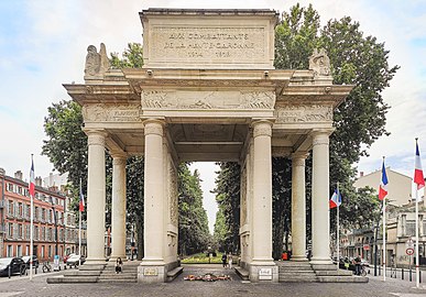 Le Monument aux combattants de la Haute-Garonne, par Léon Jaussely (1921-1931).