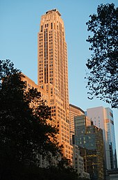 500 Fifth Avenue, the headquarters of W. W. Norton and Company 500 5th Av from 6th Av sunset jeh.jpg