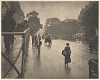 Alfred Stieglitz: A Snapshot: Paris, Camera Work č. 41, 1913
