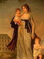 Aimée Leclerc, maréchale Davout (1782-1868), et ses enfants