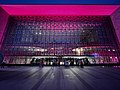 Renovated Atatürk Cultural Center at night