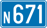 Miniatuur voor N671 (België)