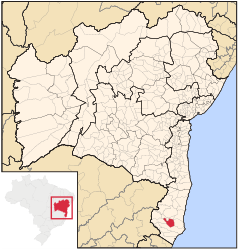 Teixeira de Freitas – Mappa