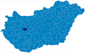 Poziția localității Microregiunea Balatonalmádi