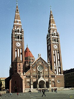 Katedralo, simbolo de Szeged