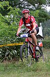 Mountain bike orienteer