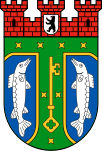 Das Wappen des Berliner Bezirks Treptow-Köpenick