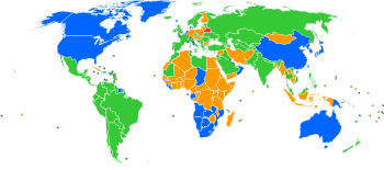 The Antarctica is shown in orange, which is the colour for Mozilla Firefox. Why!?