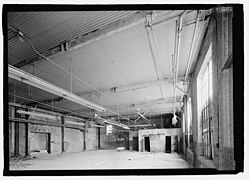 Interior of Industrial Loft Building, 2002, first floor.