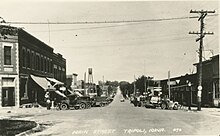 Mainstreet, Tripoli, Iowa 1920