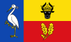 Flag of Ludvigslustes-Parhimas apriņķis